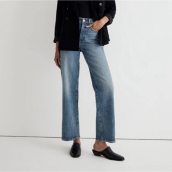 Madewell Denim - Madewell Perfect Vintage Wide-Leg Jeans Women's 29P Heathcote